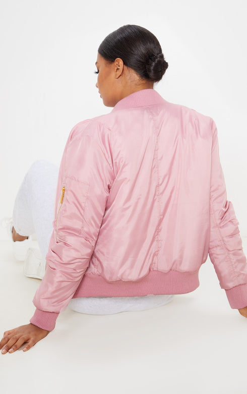PLT ALEXUS PINK BOMBER JACKET